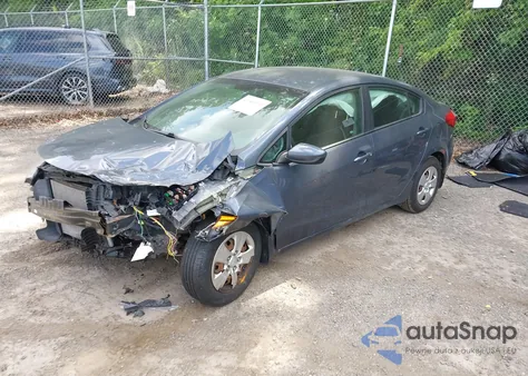 2016 Kia Forte Lx from USA, damaged, VIN KNAFK4A61G5611356